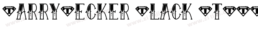 LarryBecker Black It字体转换